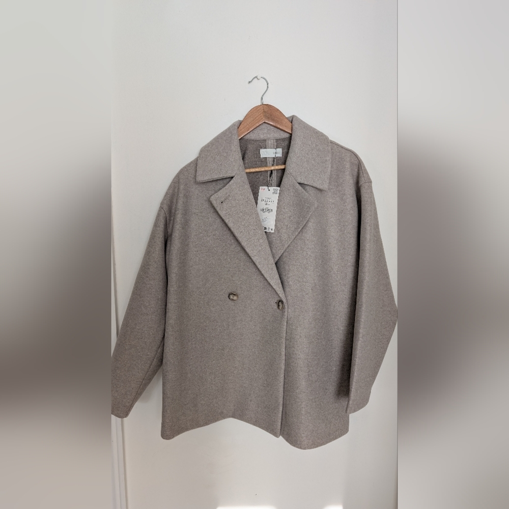 SOLD ZARA - Soft double-breasted coats